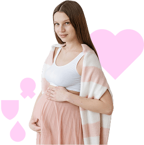 Obraz kobiety w ciąży