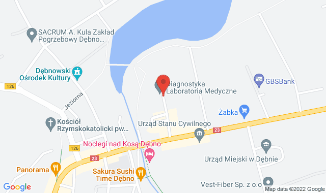 Punkt Pobrań Diagnostyki – Dębno, ul. Spacerowa 13