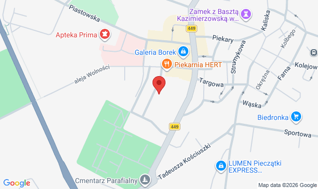Punkt Pobrań Diagnostyki – Ostrzeszów, pl. Borek 10
