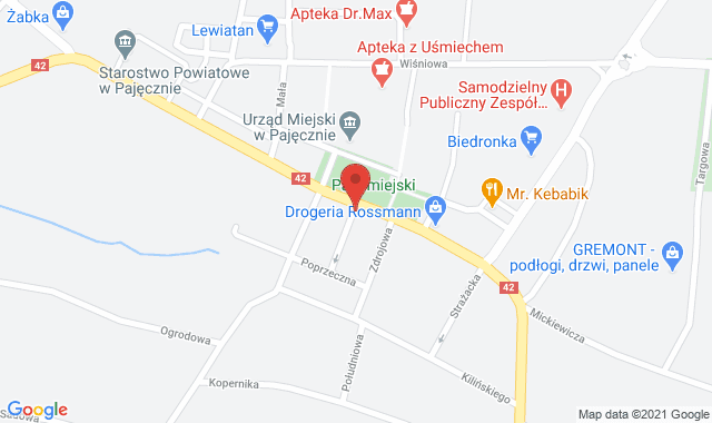 Punkt Pobrań Fryda – Pajęczno, ul. Kościuszki 43a