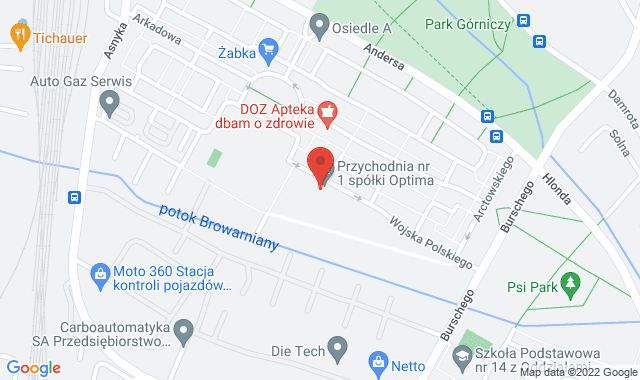 Punkt Pobrań Diagnostyki – Tychy, ul. Wojska Polskiego 4