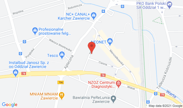 Punkt Pobrań Diagnostyki – Zawiercie, ul. Hoża 11