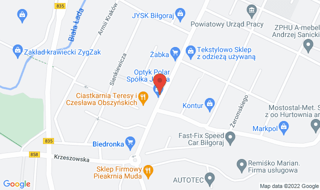Punkt Pobrań Diagnostyki – Biłgoraj, ul. Kościuszki 138