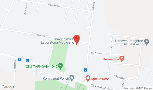 Punkt Pobrań Diagnostyki – Tarnowo Podgórne, ul. Sportowa 1