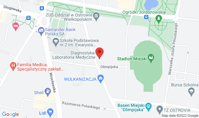 Punkt Pobrań Diagnostyki – Ostrów Wielkopolski, ul. Wysocka 13
