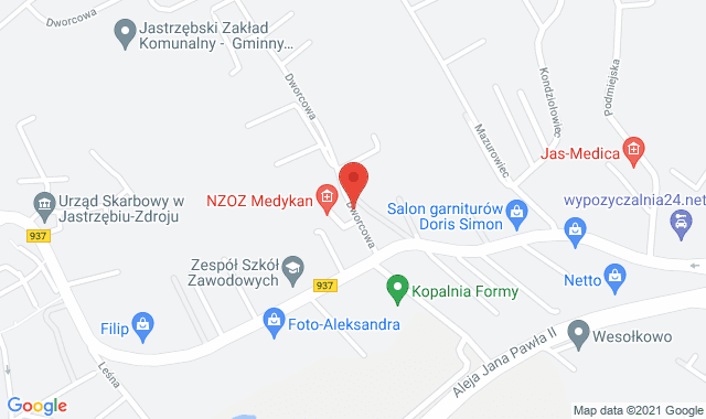 Punkt Pobrań Diagnostyki – Jastrzębie Zdrój, ul. Dworcowa 1d