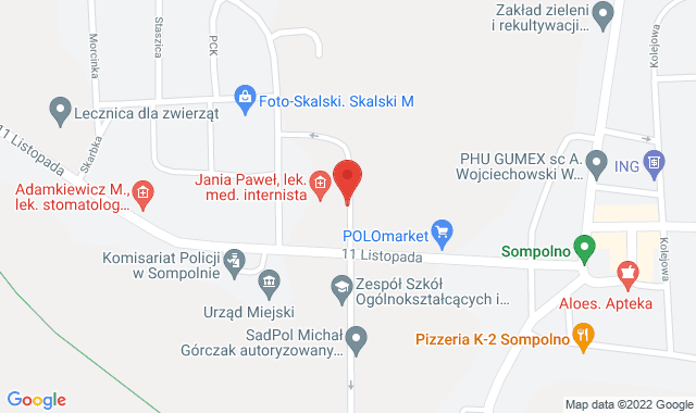 Punkt Pobrań Diagnostyki – Sompolno, ul. Spokojna 5