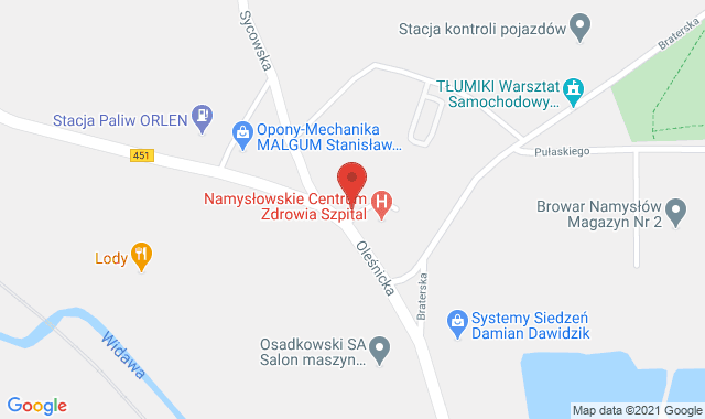 Punkt Pobrań Fryda – Namysłów, ul. Oleśnicka 4