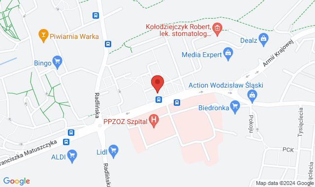 Punkt Pobrań Fryda – Wodzisław Śląski, ul. 26 Marca 160