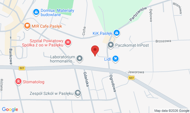 Punkt Pobrań Diagnostyki – Pasłęk, ul. Kopernika 24a