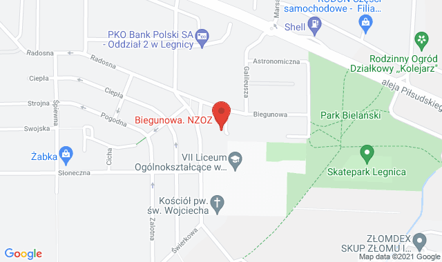 Punkt Pobrań Diagnostyki – Legnica, ul. Biegunowa 2
