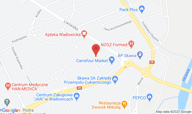 Punkt Pobrań Diagnostyki – Wadowice, ul. Lwowska 78a