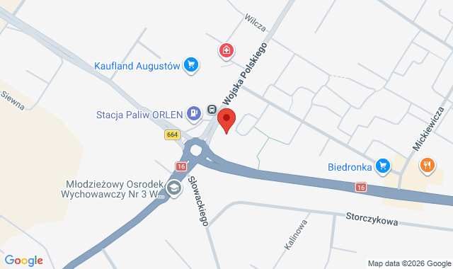 Punkt Pobrań Diagnostyki - Augustów, ul. Joachima Chreptowicza 1