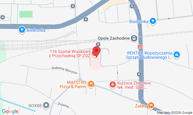 Punkt Pobrań Diagnostyki - Opole, ul. Walerego Wróblewskiego 46