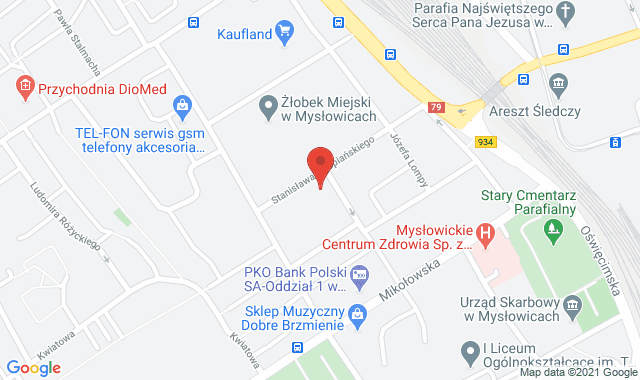 Punkt Pobrań Fryda – Mysłowice, ul. Wyspiańskiego 19