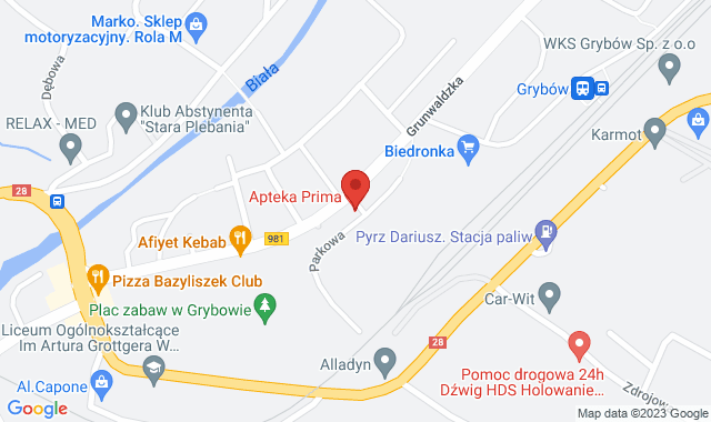 Punkt Pobrań Diagnostyki – Grybów, ul. Grunwaldzka 36