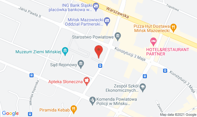 Punkt Pobrań Diagnostyki – Mińsk Mazowiecki, ul. 3 Maja 12