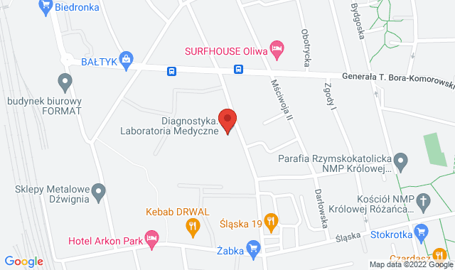 Punkt Pobrań Diagnostyki – Gdańsk, ul. Maurycego Beniowskiego 9