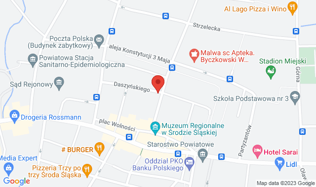Punkt Pobrań Diagnostyki – Środa Śląska, ul. Daszyńskiego 16