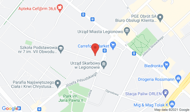 Punkt Pobrań Diagnostyki – Legionowo, ul. Piłsudskiego 30 Lok.U3