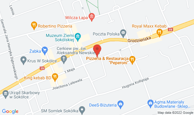 Punkt Pobrań Diagnostyki – Sokółka, ul. 1 Maja 24