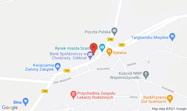 Punkt Pobrań Diagnostyki – Szamocin, ul. Rynek 1
