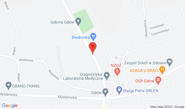 Punkt Pobrań Diagnostyki – Gdów, ul. Krakowska 4