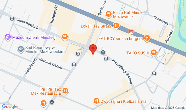 Punkt Pobrań Diagnostyki - Mińsk Mazowiecki, ul. 3 Maja 12