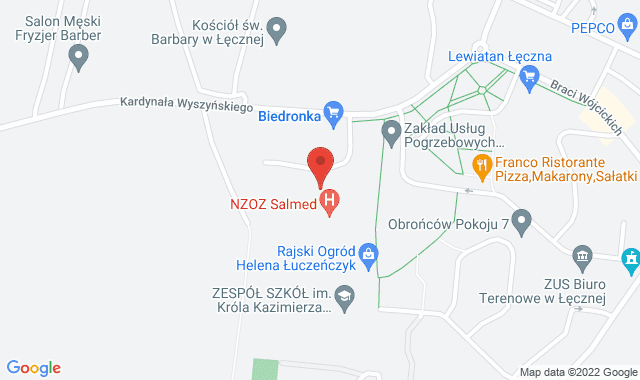 Punkt Pobrań Diagnostyki – Łęczna, ul. Jawoszka 3