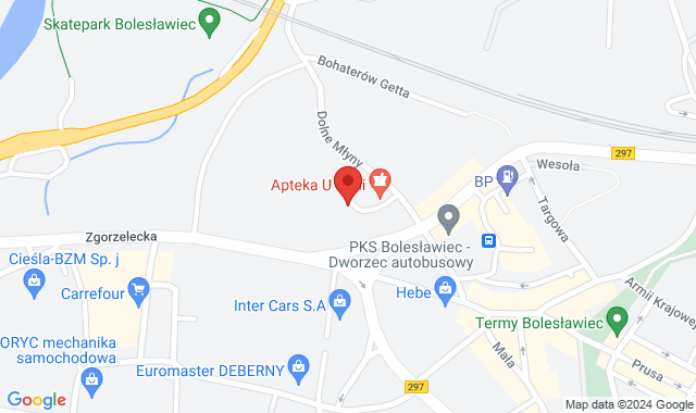 Punkt Pobrań Fryda – Bolesławiec, ul. Dolne Młyny 21a