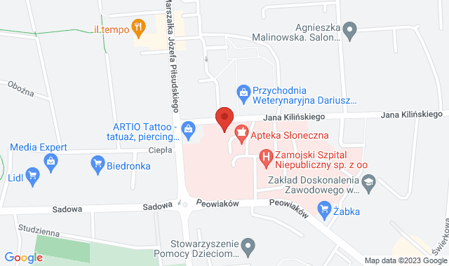 Punkt Pobrań Diagnostyki – Zamość, ul. Peowiaków 1