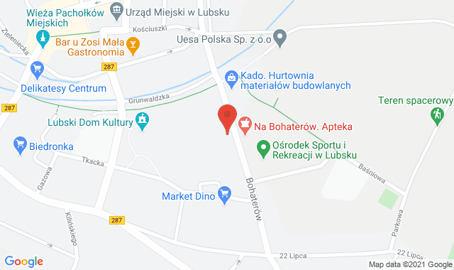 Punkt Pobrań Diagnostyki – Lubsko, ul. Bohaterów 8