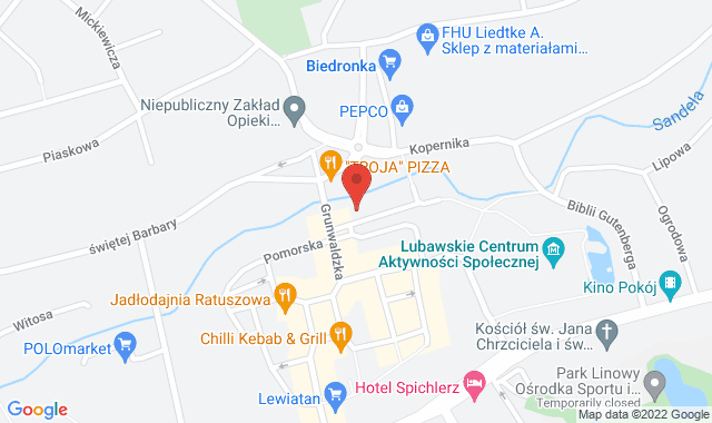 Punkt Pobrań Diagnostyki – Lubawa, ul. Grunwaldzka 10