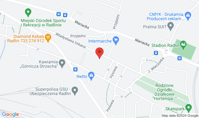 Punkt Pobrań Fryda – Radlin, ul. Orkana 8