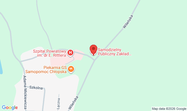 Punkt Pobrań Diagnostyki - Sejny, ul. Dr Edwarda Rittlera 2