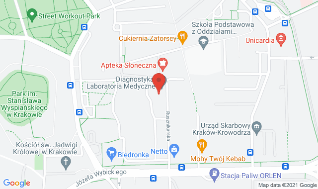 Punkt Pobrań Diagnostyki – Kraków, ul. Rusznikarska 17