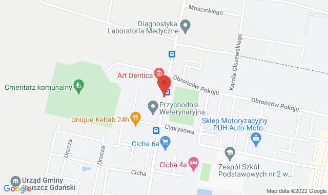 Punkt Pobrań Diagnostyki – Pruszcz Gdański, ul. Cicha 12
