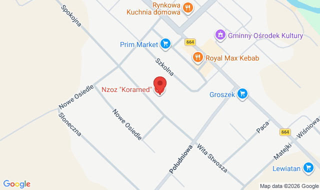 Punkt Pobrań Diagnostyki - Raczki, ul. Nowe Osiedle 4
