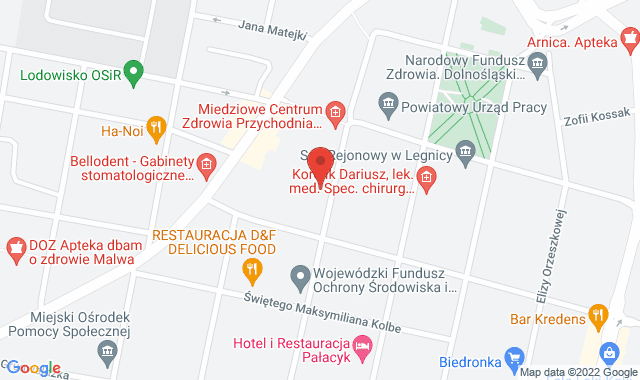 Punkt Pobrań Diagnostyki – Legnica, ul. Okrzei 10