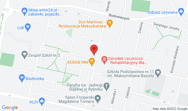 Punkt Pobrań Diagnostyki – Rybnik, ul. Kard. Bolesława Kominka 31