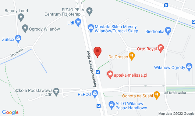 Punkt Pobrań Diagnostyki – Warszawa, al. Rzeczypospolitej 20 Lok.U2