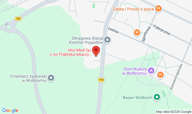 Punkt Pobrań Diagnostyki - Wolbrom, ul. Skalska 22