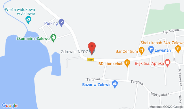 Punkt Pobrań Diagnostyki – Zalewo, ul. 29 Stycznia 18