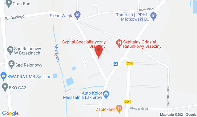 Punkt Pobrań Diagnostyki – Brzeziny, ul. M. Skłodowskiej-Curie 6
