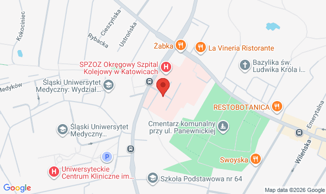 Punkt Pobrań Fryda - Katowice, ul. Panewnicka 65
