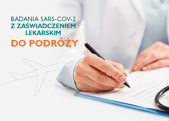 Zdjęcie dla Zaświadczenia lekarskie do wyniku testu met. RT-PCR do podróży zagranicznych