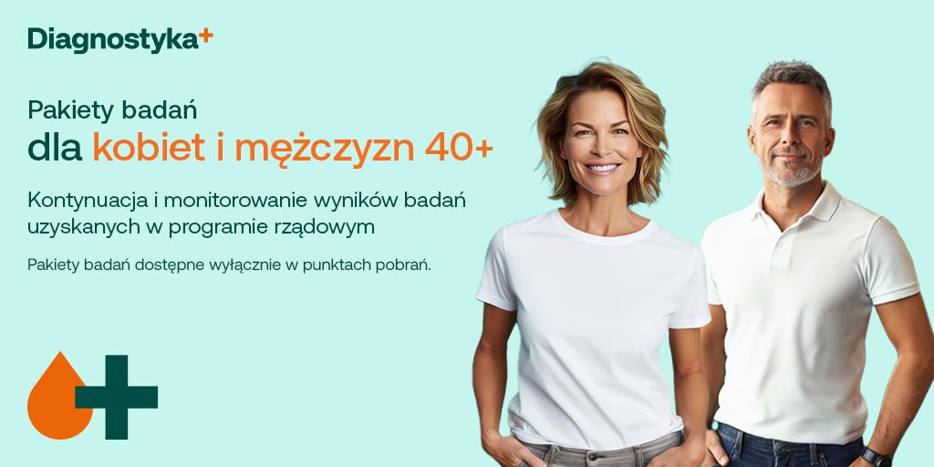 pakiety badan 40+ dla kobiet i mężczyzn