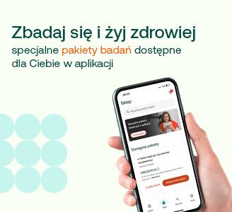 pakiety badań dostępne w aplikacji