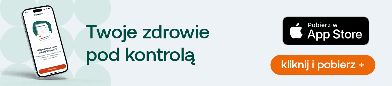 Twoje zdrowie pod kontrolą kliknij i pobierz aplikację z app store