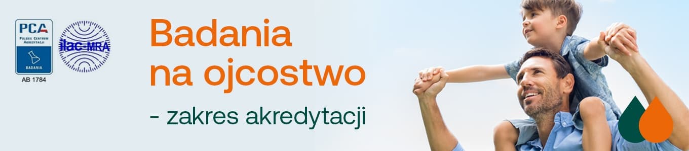 badania na ojcostwo zakres akredytacji